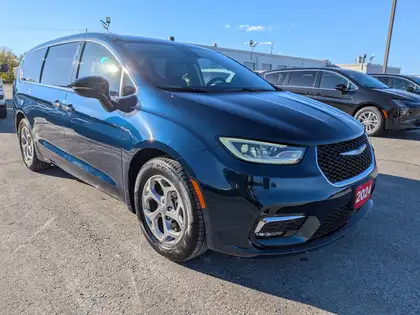 Blue Pearl 2024 Chrysler Pacifica Minivan Front-Wheel Drive 9-Speed Automatic