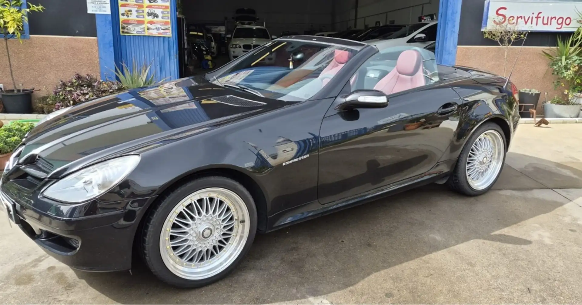 Mercedes-Benz SLK 200 Kompressor Negro - 1