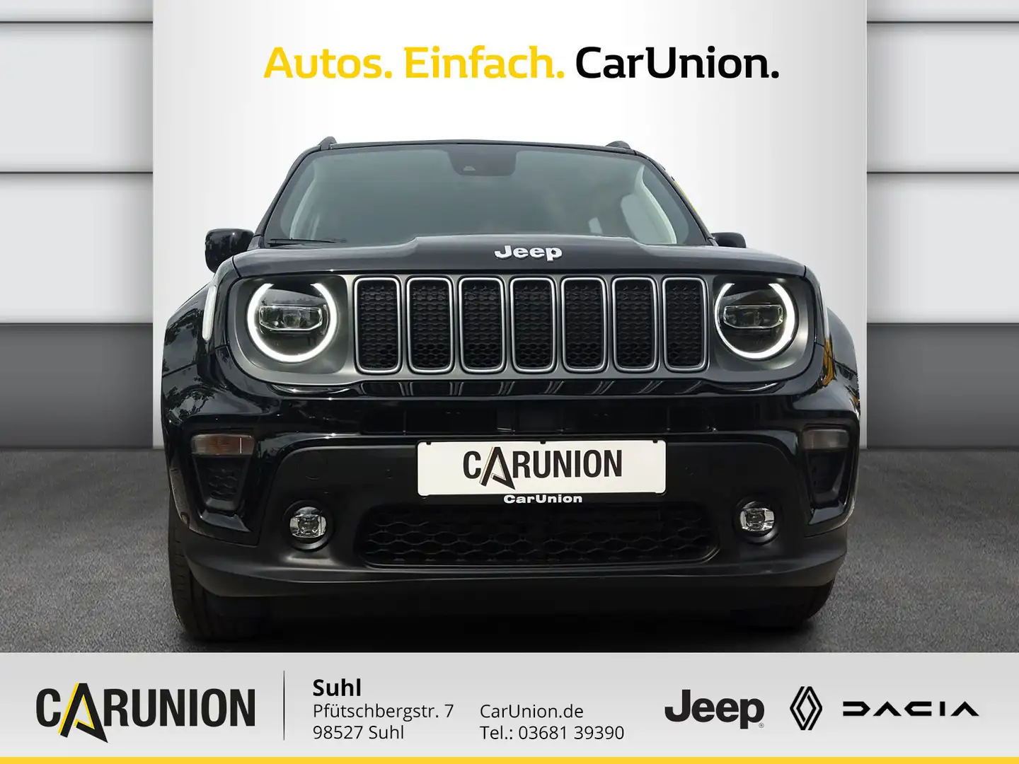 Jeep Renegade eHybrid High Altitude 130PS Winterpaket Schwarz - 2