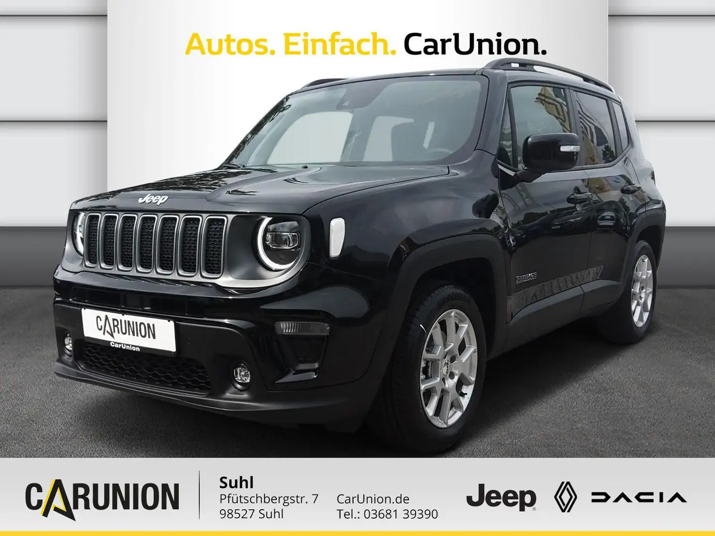 Jeep Renegade eHybrid High Altitude 130PS Winterpaket Schwarz - 1