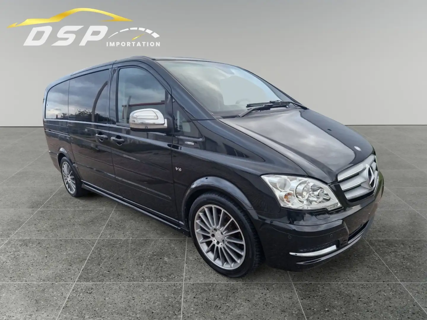Mercedes-Benz Viano Viano V6 3.0 CDI BlueEfficiency Long Avantgarde A Schwarz - 2