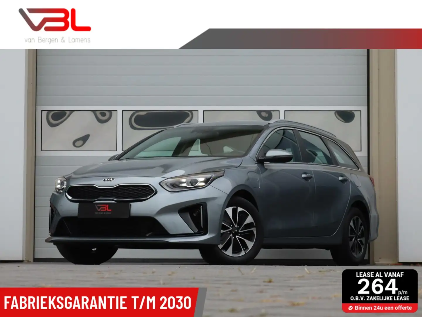 Kia Ceed SW / cee'd SW Sportswagon 1.6 GDI PHEV DynamicPlusLine | Apple c Grijs - 1