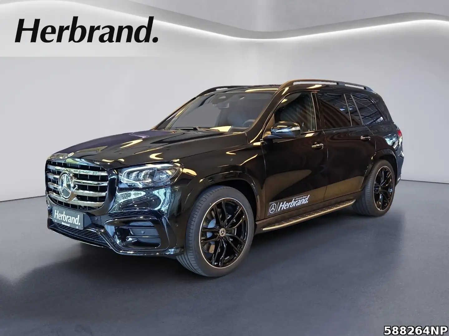 Mercedes-Benz GLS 450 d 4MATIC 23"+BURMESTER+AHK+STHZG+HUD+ Noir - 1