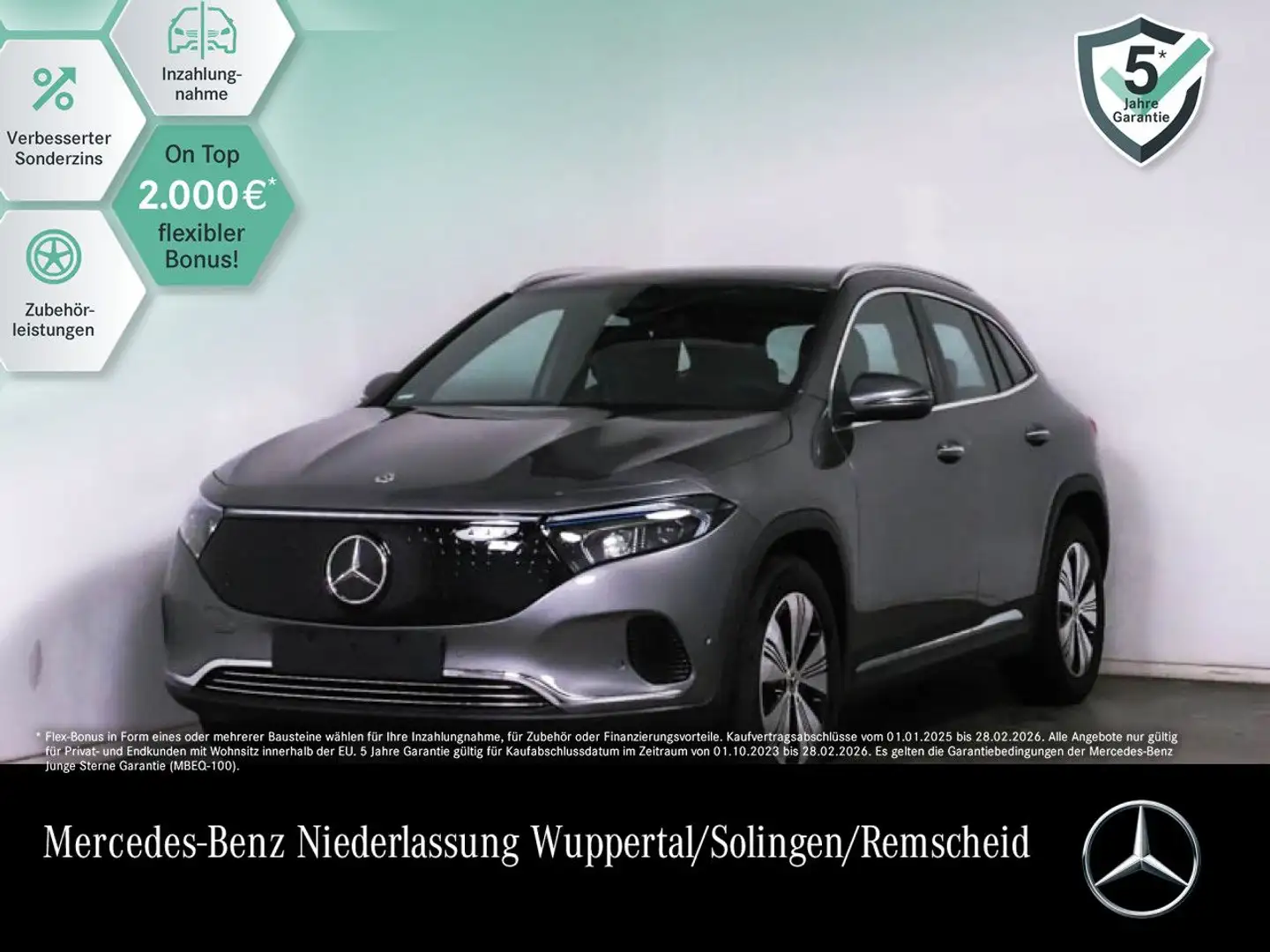 Mercedes-Benz EQA 250 PROG+PLUS-PAKET+KAMERA+KEYLESS+SPUR Grau - 1
