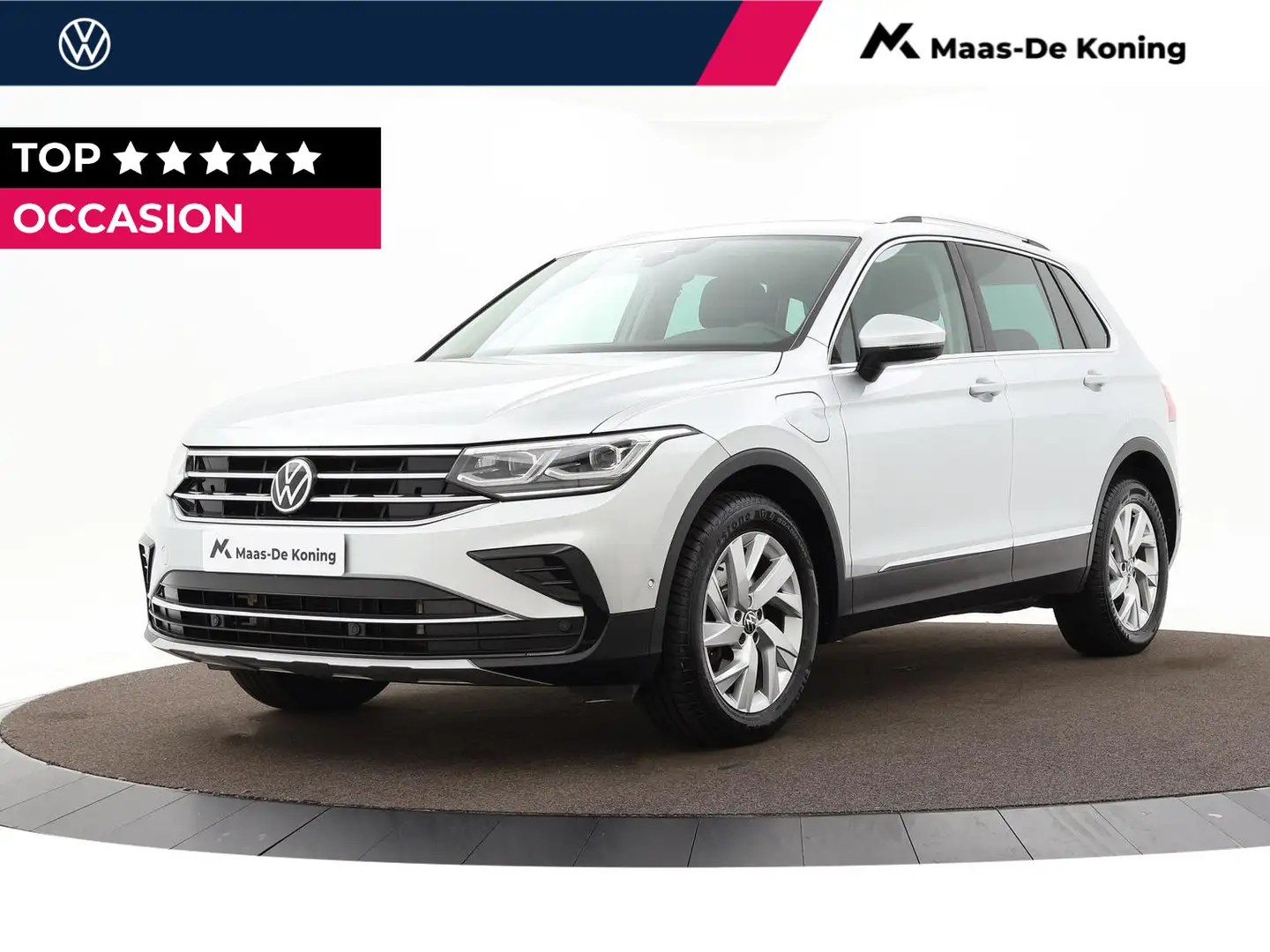 Volkswagen Tiguan 1.4 Tsi 245pk DSG eHybrid Elegance · Panoramadak · Zilver - 1