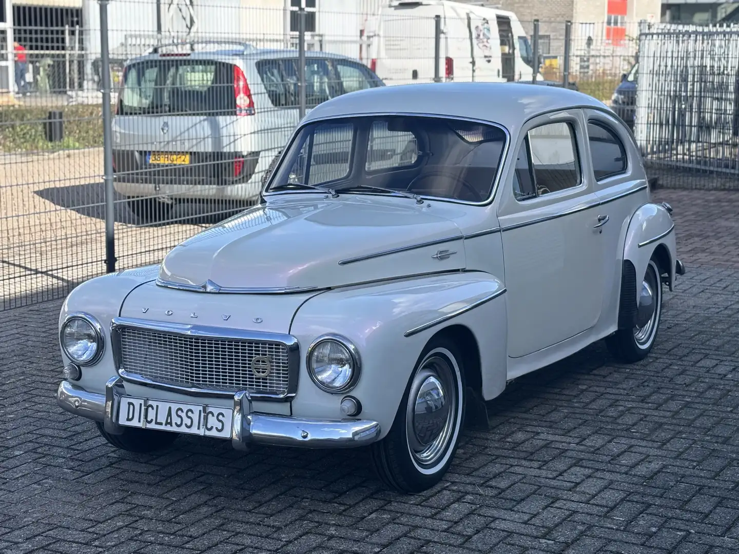 Volvo PV544 katterug 1958!! Wit - 2