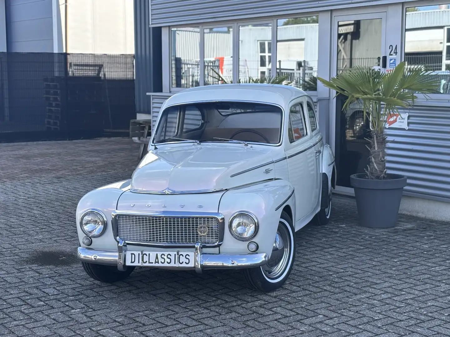 Volvo PV544 katterug 1958!! Wit - 1