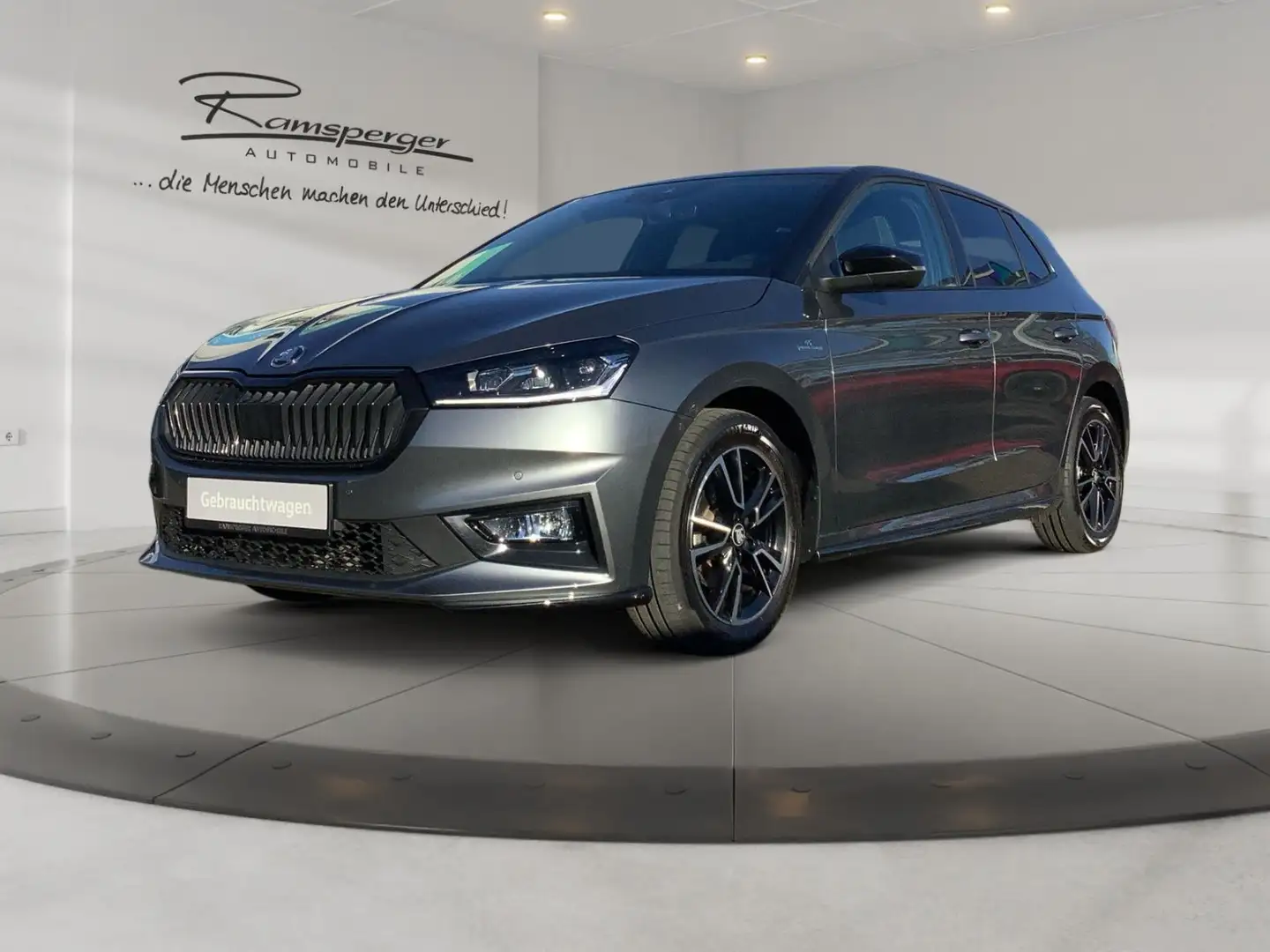 Skoda Fabia 1.0 TSI DSG Monte Carlo GRA LED APP Kamera Grau - 2