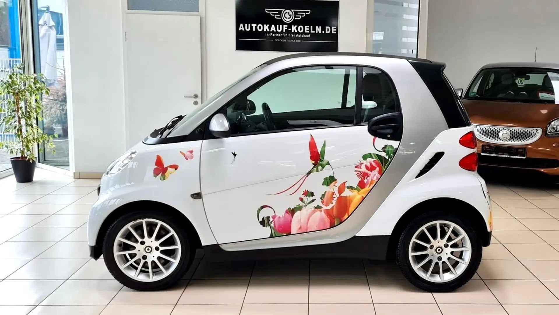 smart forTwo fortwo coupe 45kW/32.000km/Klima/Alu/2.Hand Blanco - 1