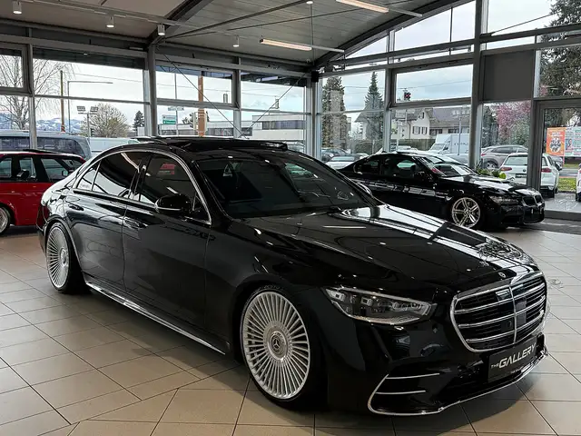 Mercedes-Benz S 580 e lang Aut.*AMG-Line*Panorama*1.Hand*Luft*360° Ansicht 4