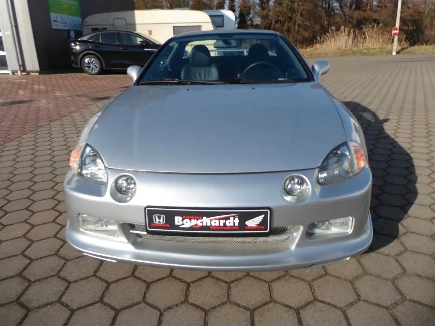Honda CRX del Sol  ESi  Automatikdach, Leder, ZV, Top! Zilver - 1
