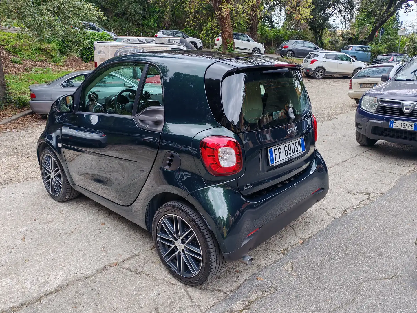 smart forTwo Fortwo 0.9 t British Green 90cv twinamic Verde - 2