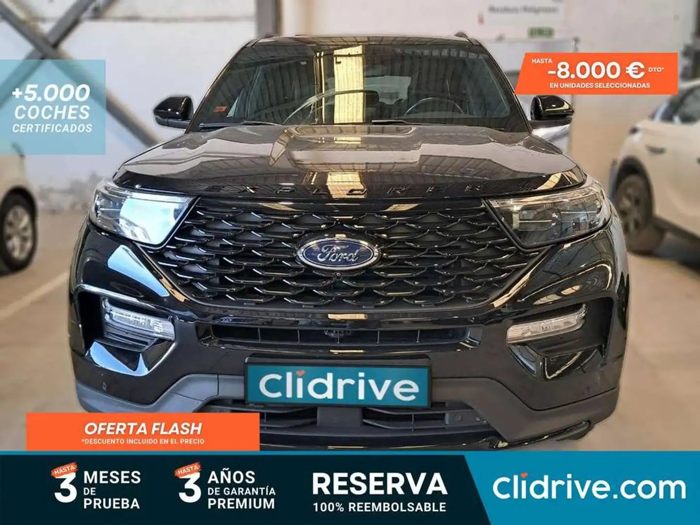 Ford Explorer 3.0 PHEV AWD ST Line Negro - 1