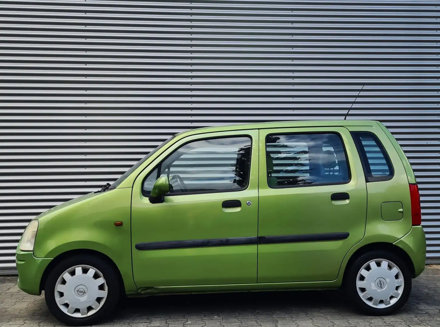Opel Agila 1.2-16V Comfort 12-2001 Groen Metallic 186dkm NAP! Vert - 2