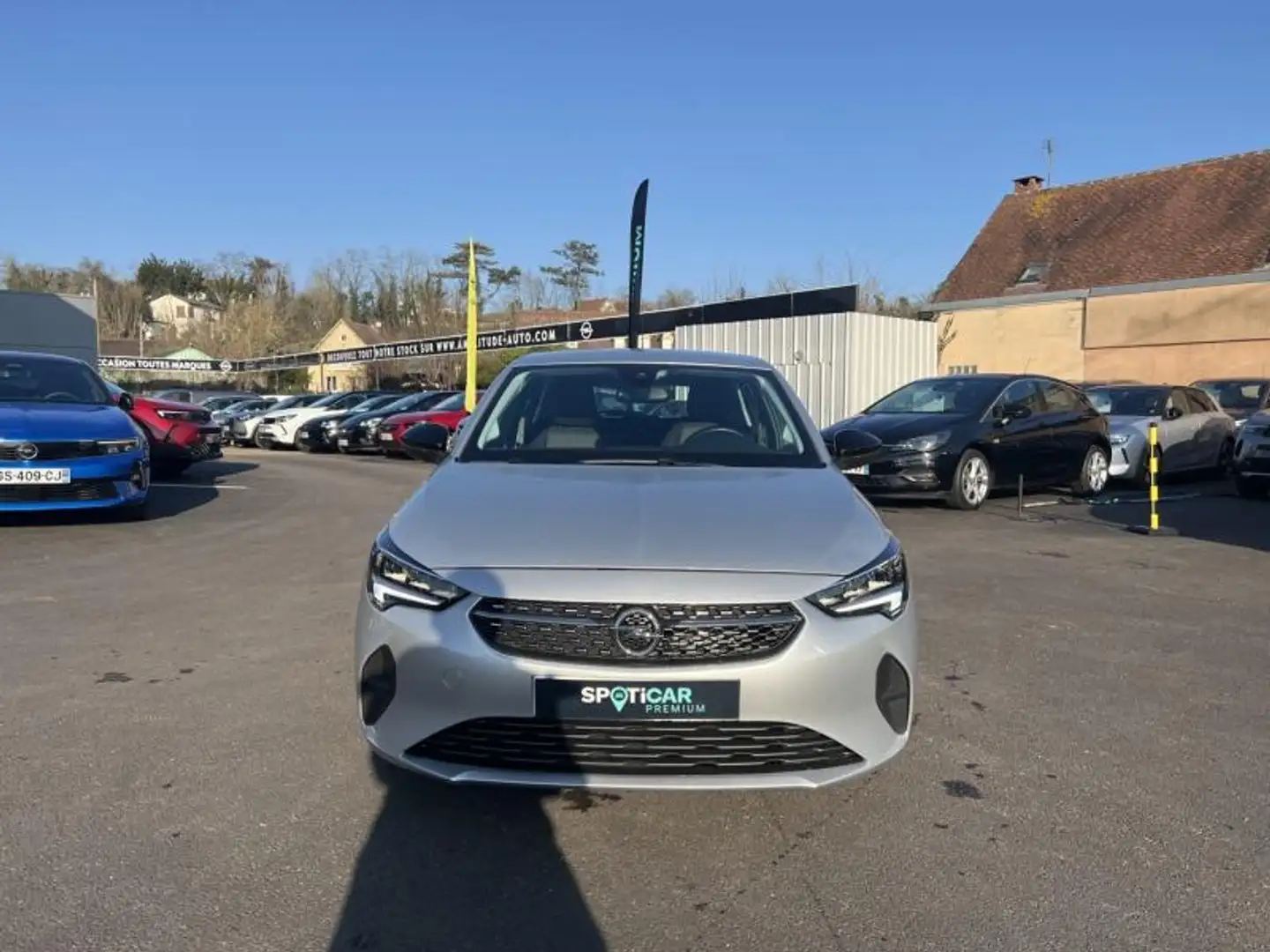 Opel Corsa-e 1.2 75ch Elegance Business Gris - 2