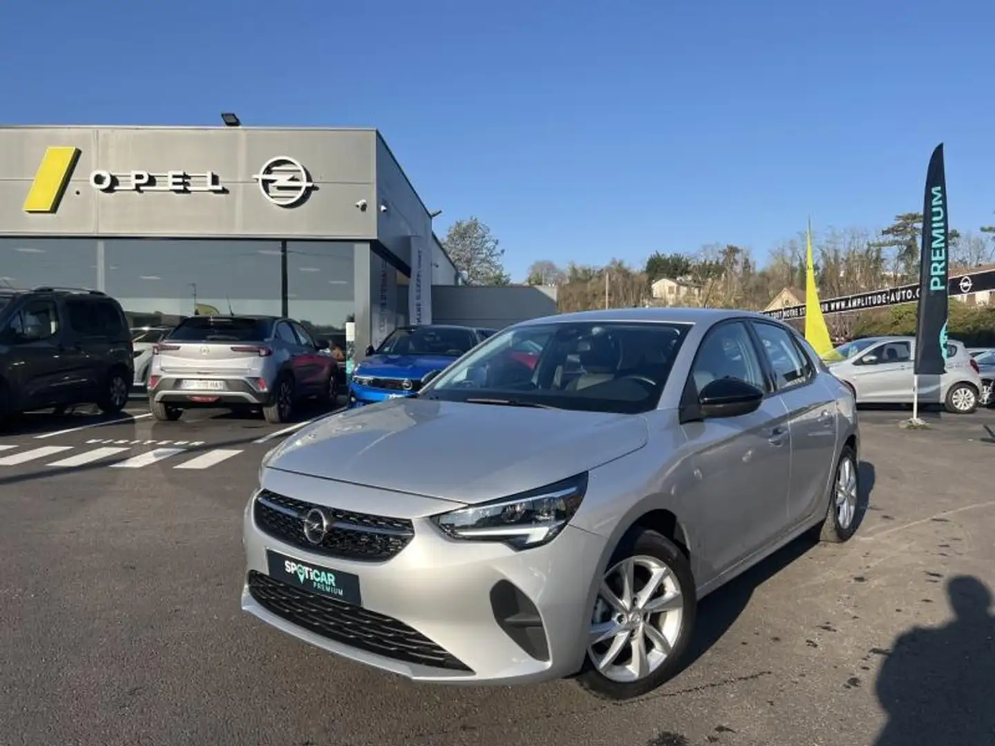 Opel Corsa-e 1.2 75ch Elegance Business Gris - 1