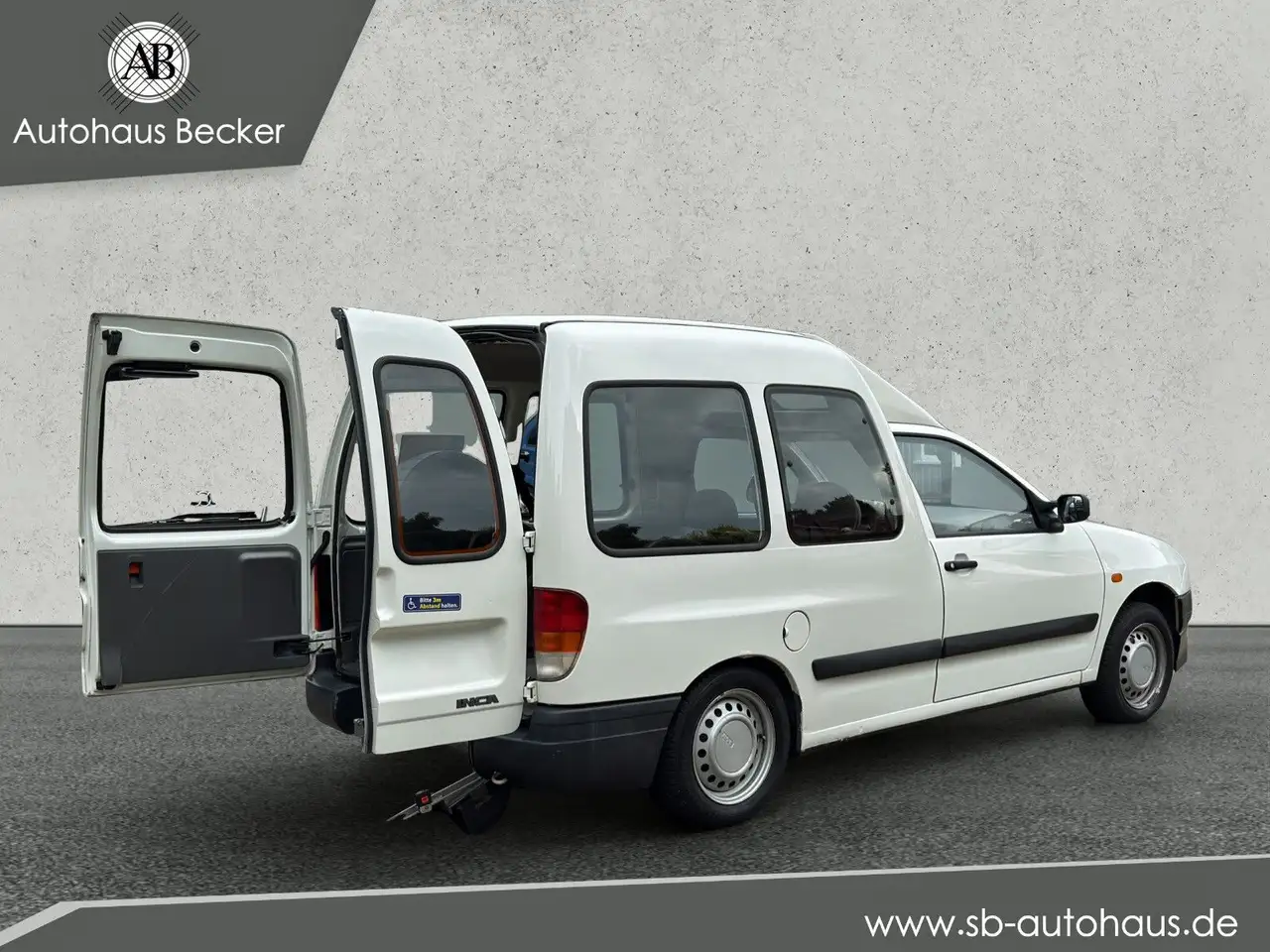 SEAT Inca Kombi 1.4+Rollstuhlrampe, foto 4