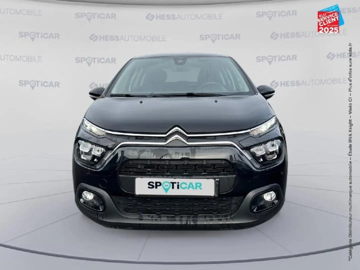 Citroen C3 1.2 PureTech 83ch S\u0026S PLUS Noir - 2