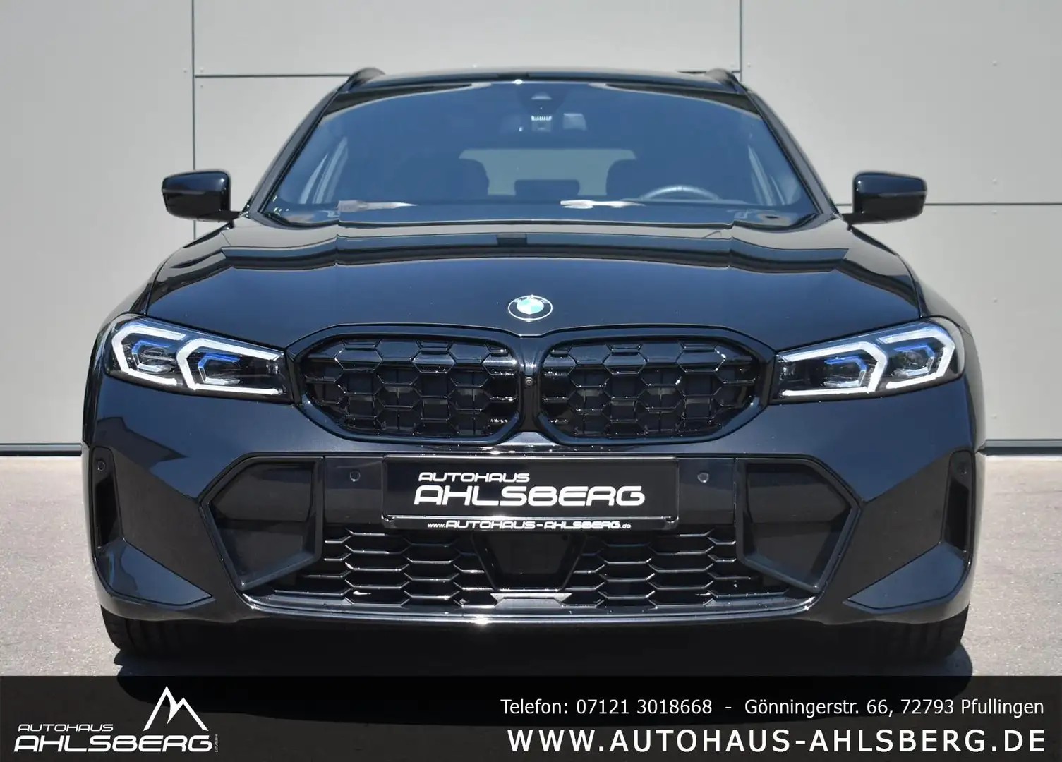 BMW 330 IX/M-SPORT/SHADOW/ WIDES./HUD/ACC/360°/AHK/CAR-PLA Schwarz - 2