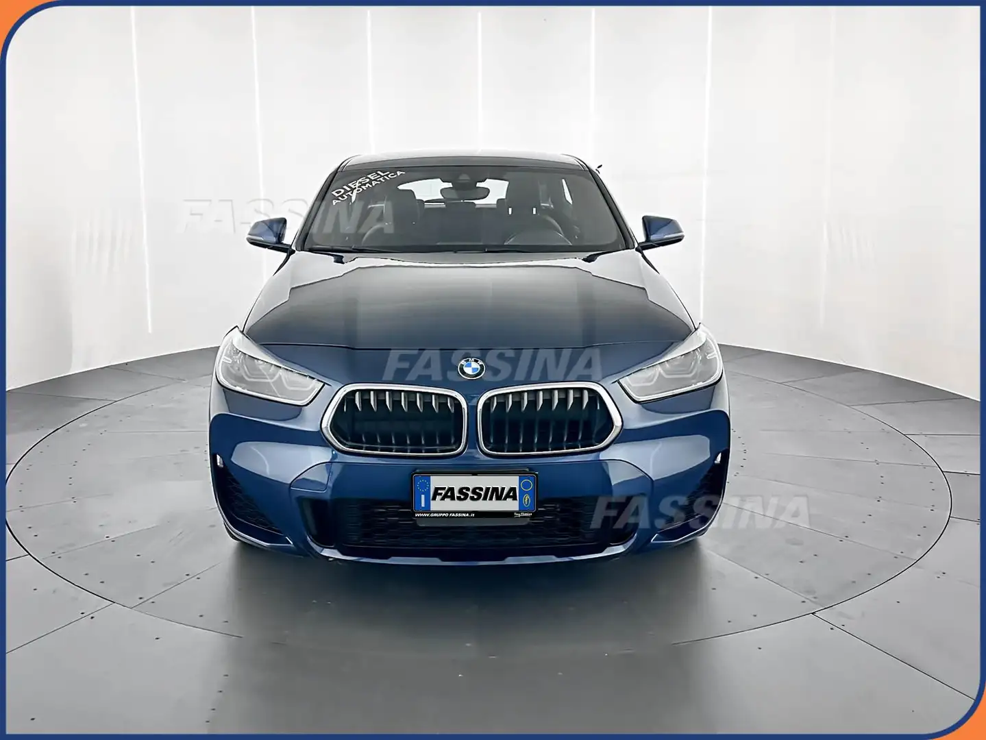 BMW X2 X2 sDrive18d Msport 150cv Bleu - 2