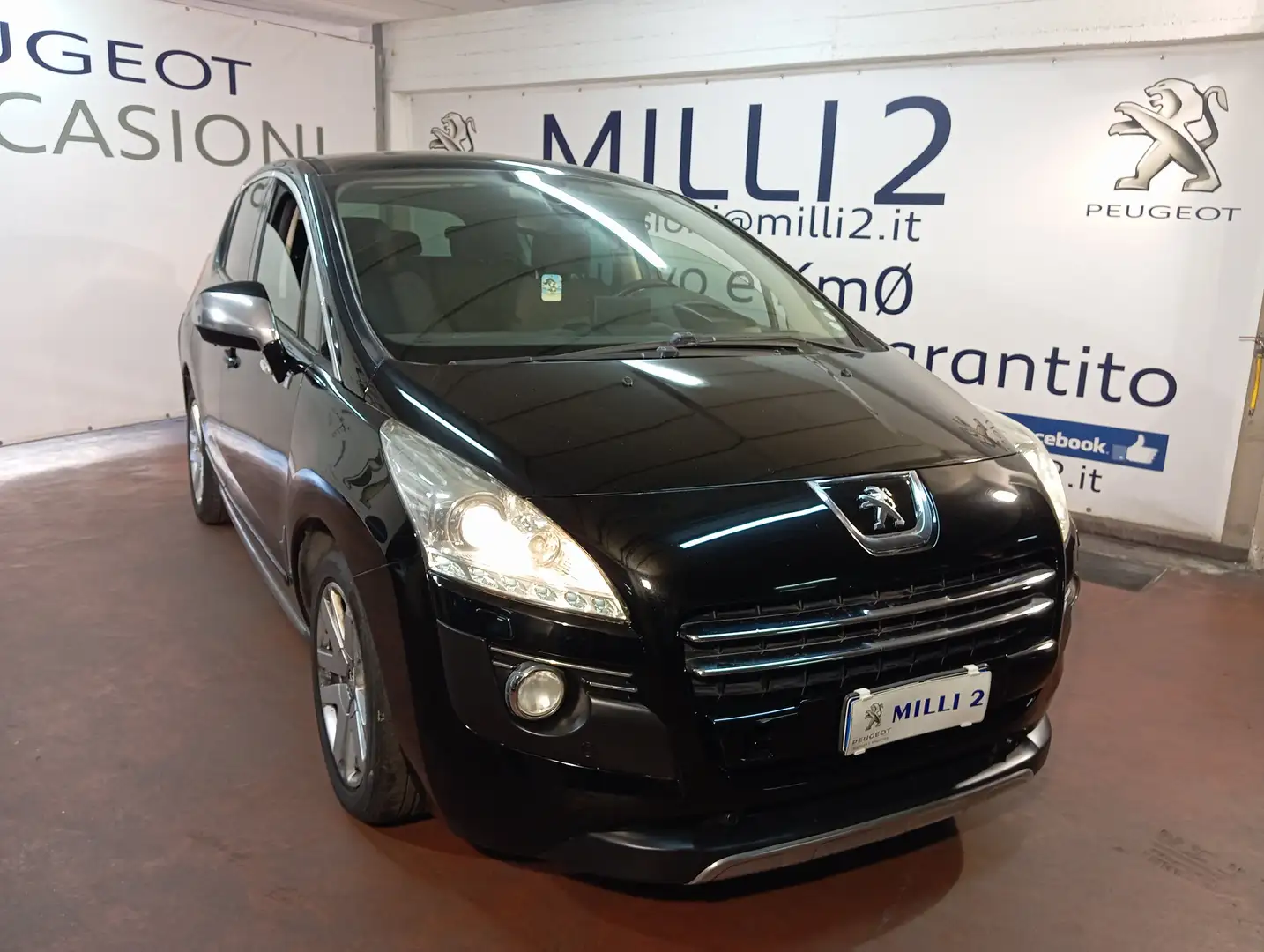 Peugeot 3008 3008 2.0 hdi 16v 200CV auto HYBRID4 Nero - 1
