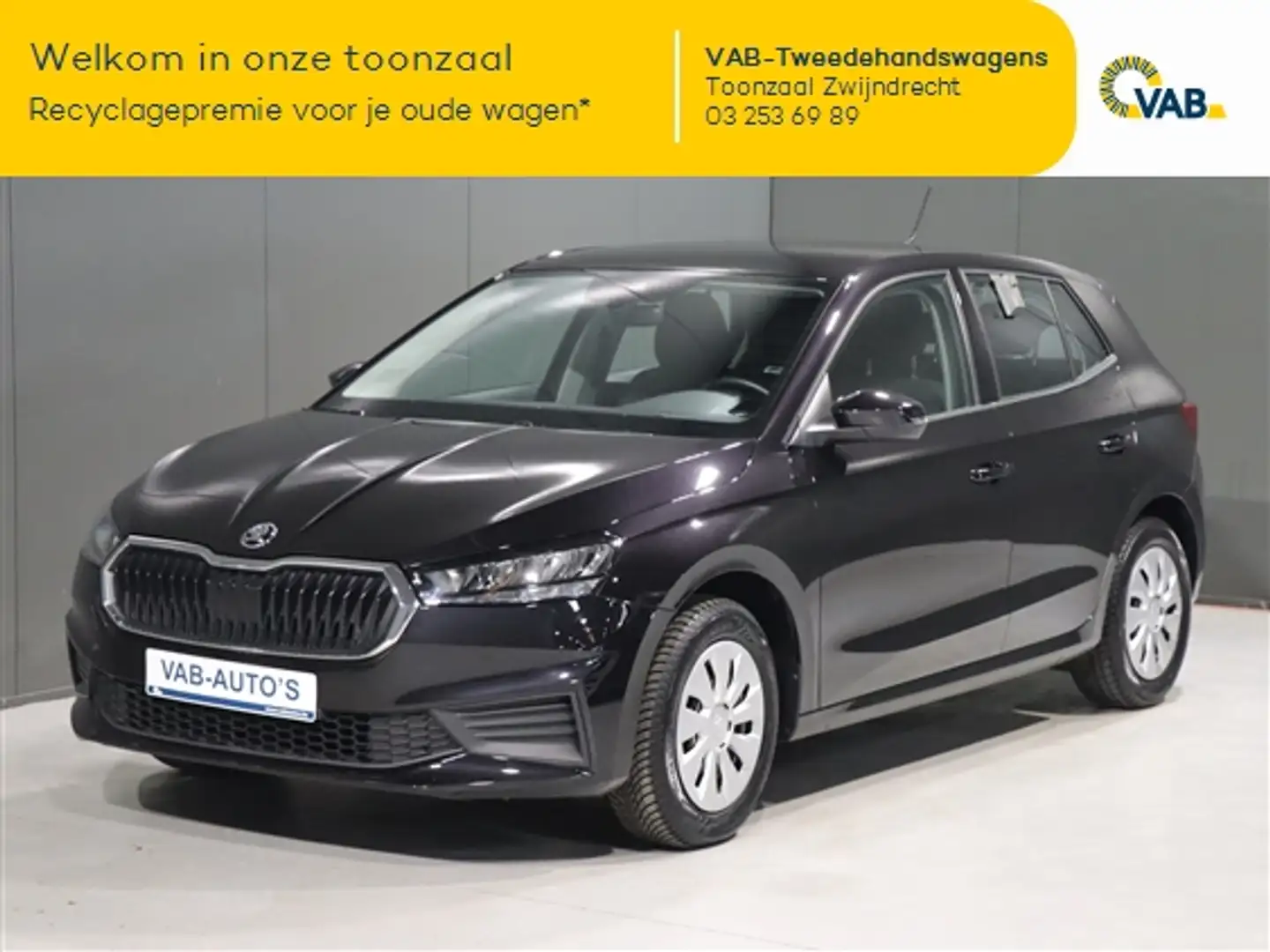 Skoda Fabia AMBITION Zwart - 1