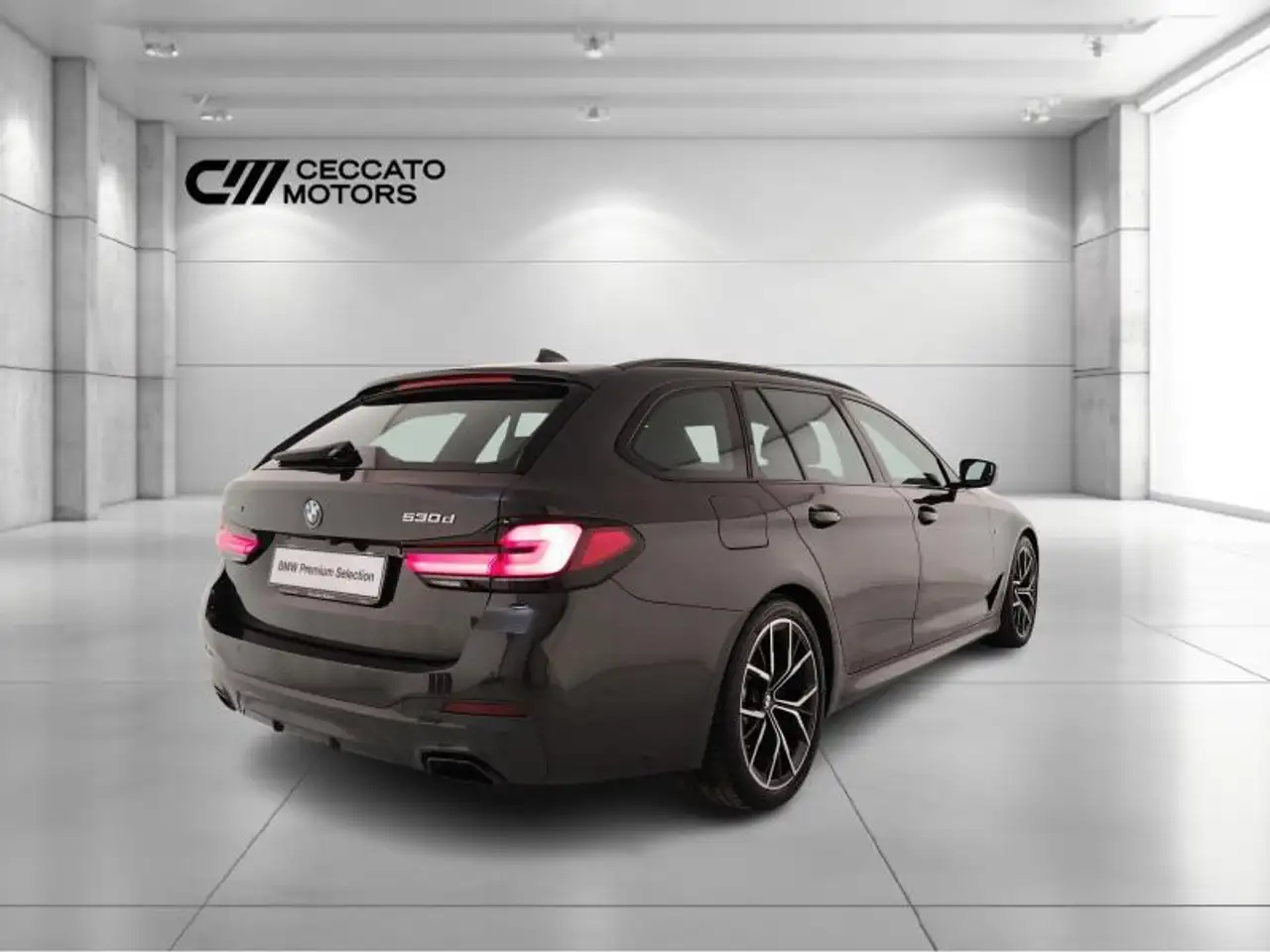 BMW 530 d Touring mhev 48V xdrive Msport auto, миниатюра 4