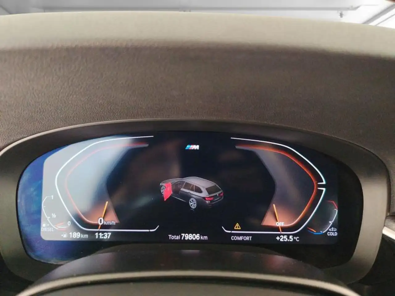 BMW 530 d Touring mhev 48V xdrive Msport auto, миниатюра 12