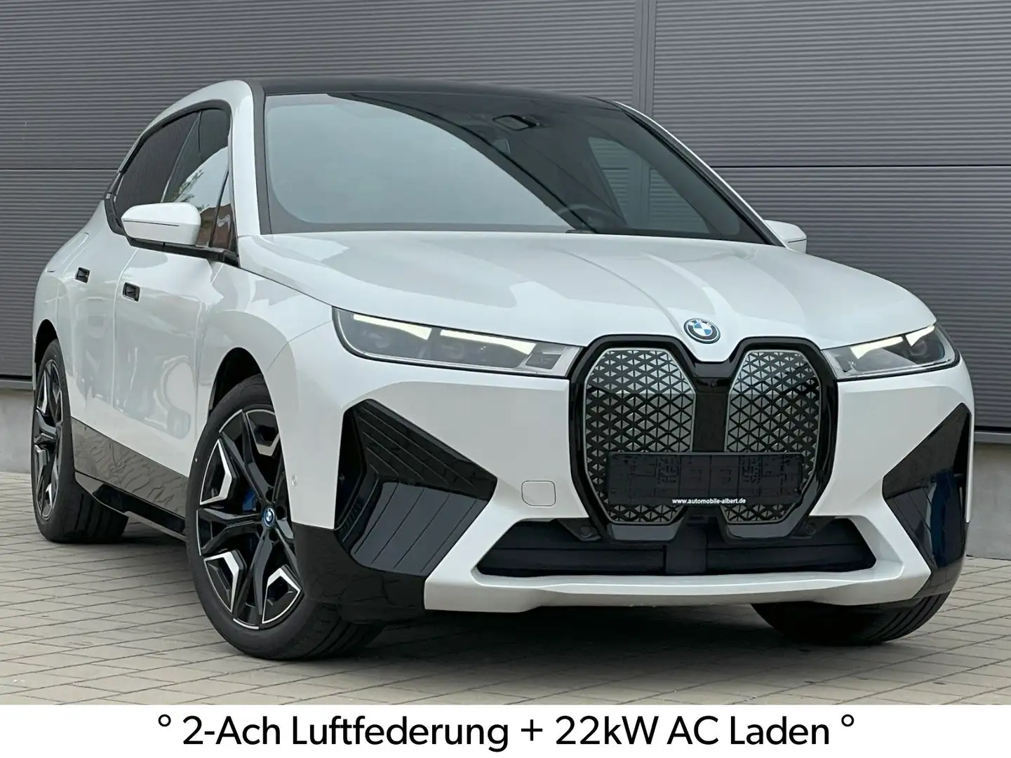 BMW iX 50 xDrive*Pano Sky*2-Achs Luft*H/K*Sitzbelüft Blanc - 1