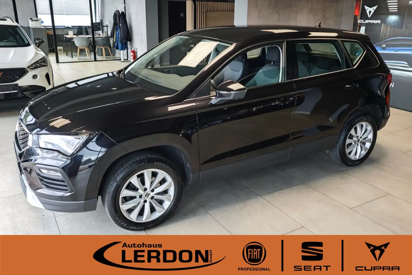 SEAT Ateca 1.5 TSI AHK|Kessy|FullLink|ACC|Shz|LED Schwarz - 1