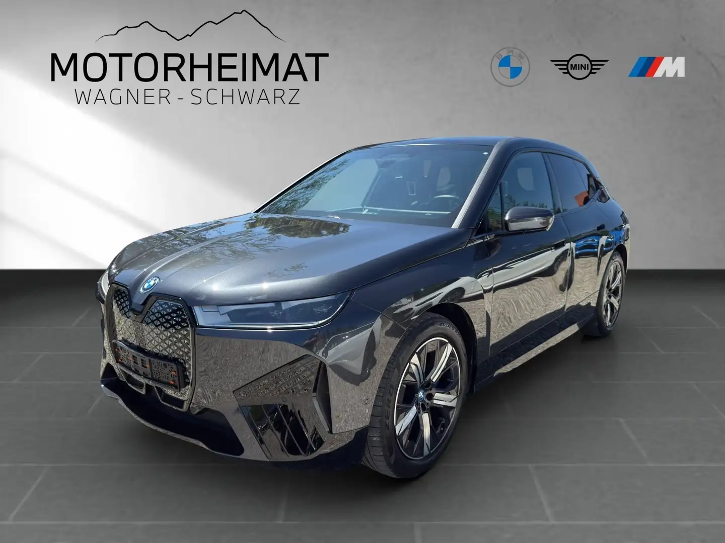 BMW iX xDrive40 Sportpaket HUD 21" Pano ACC 360° Gris - 1