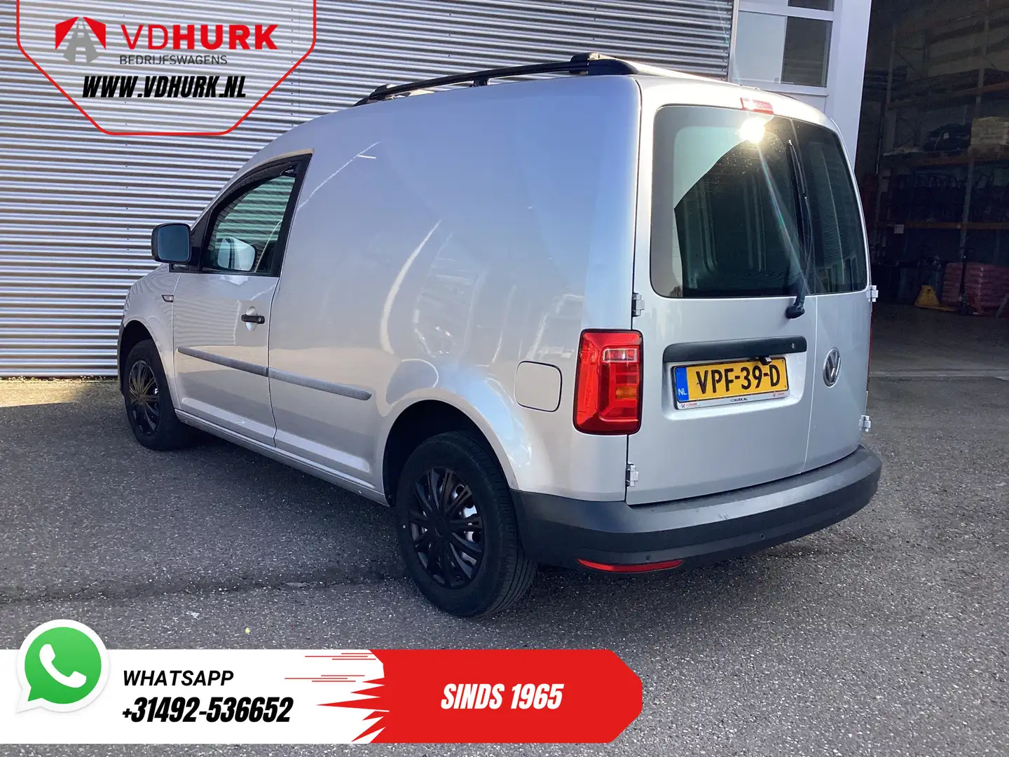 Volkswagen Caddy 2.0 TDI 100 pk EXPORT ONLY Rijdt Goed/ Cruise/ PDC Grijs - 2