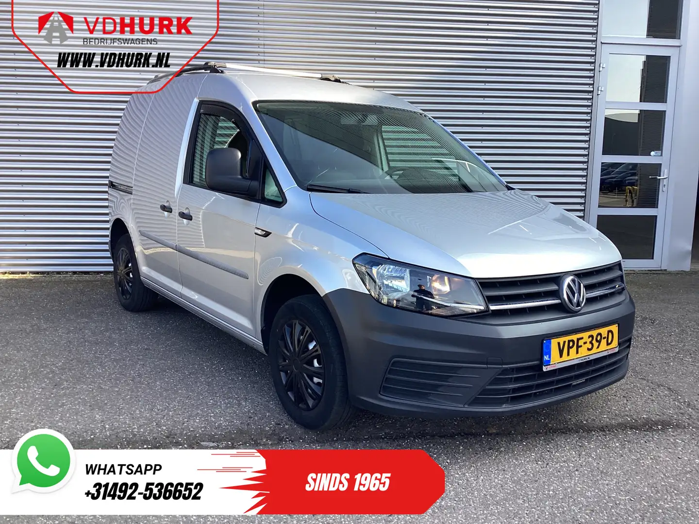 Volkswagen Caddy 2.0 TDI 100 pk EXPORT ONLY Rijdt Goed/ Cruise/ PDC Grijs - 1