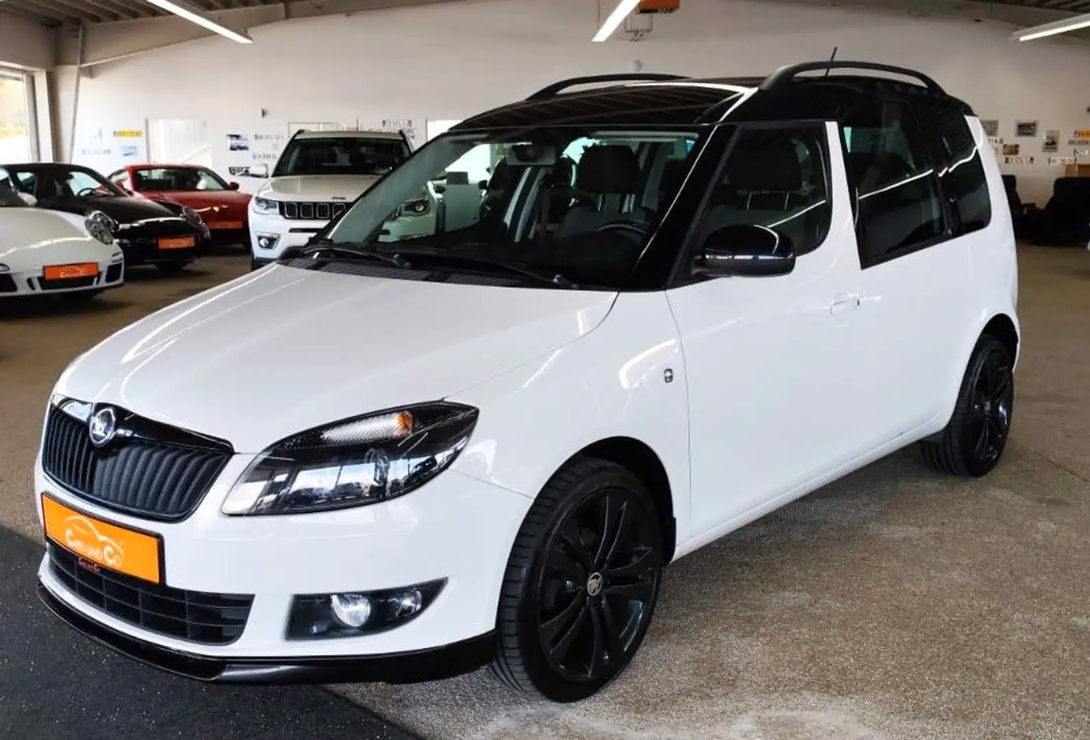 Skoda Roomster 1.2 TSI Noire *SHZ*PDC*ALU*KLIMA* Blanco - 1