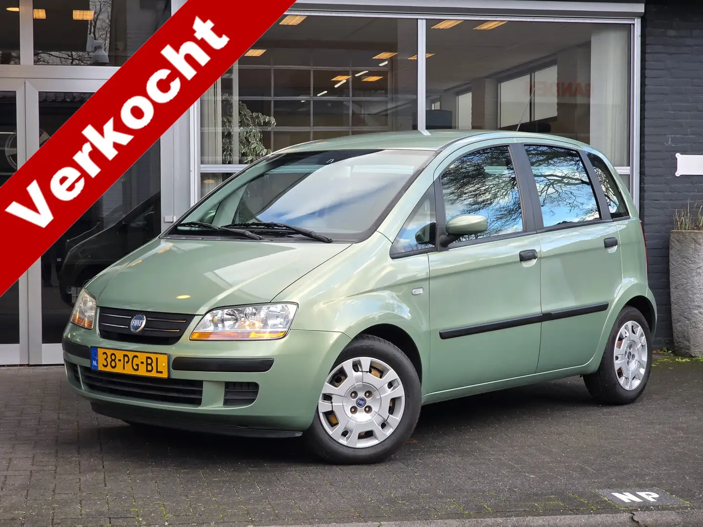 Fiat Idea 1.4-16V Dynamic AIRCO / ELEC RM / NAP Grün - 1