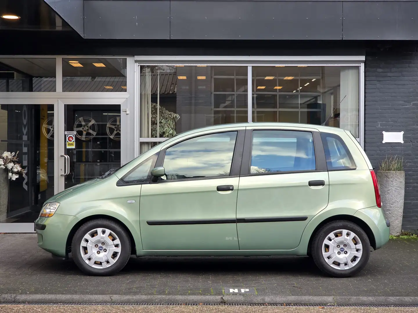 Fiat Idea 1.4-16V Dynamic AIRCO / ELEC RM / NAP Grün - 2