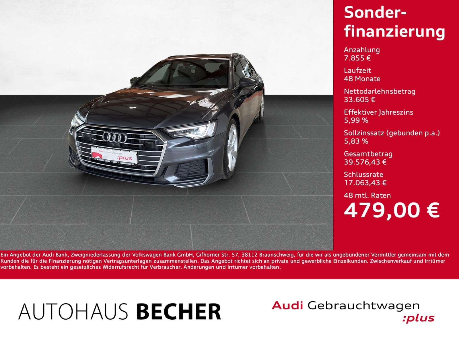 Second hand Audi A6 2.0