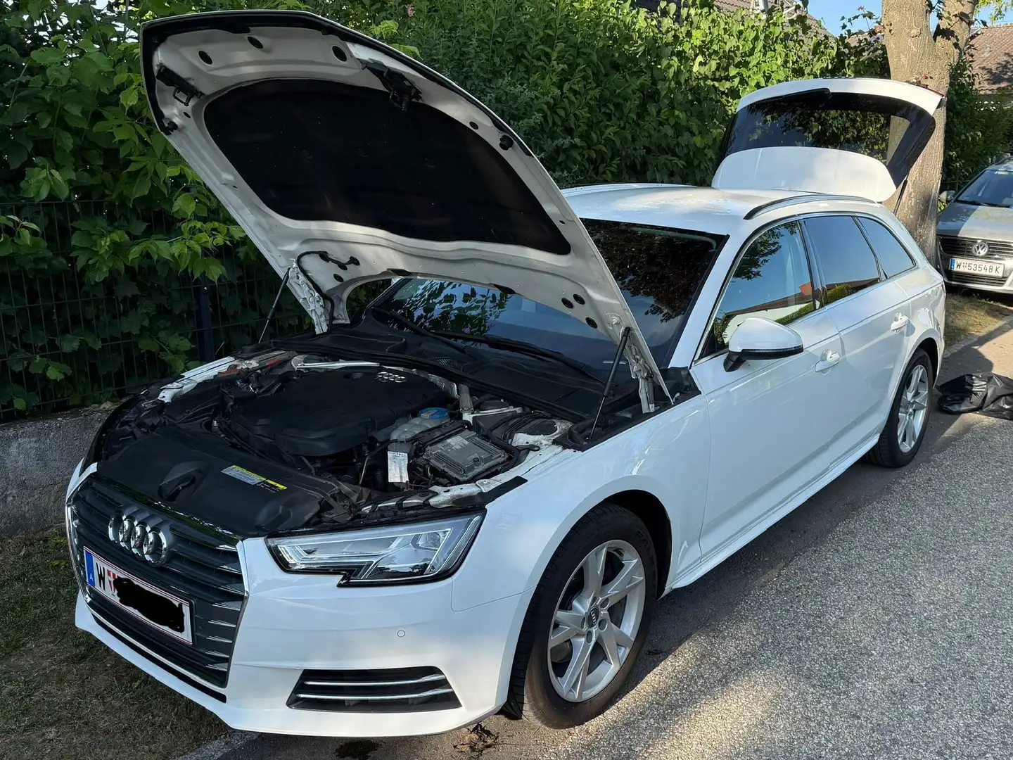 Audi A4 A4 Avant 2,0 TDI Sport Sport Weiß - 1