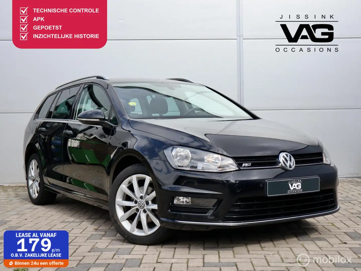 Volkswagen Golf Variant 1.6 TDI Business Edition Connected R Zwart - 1