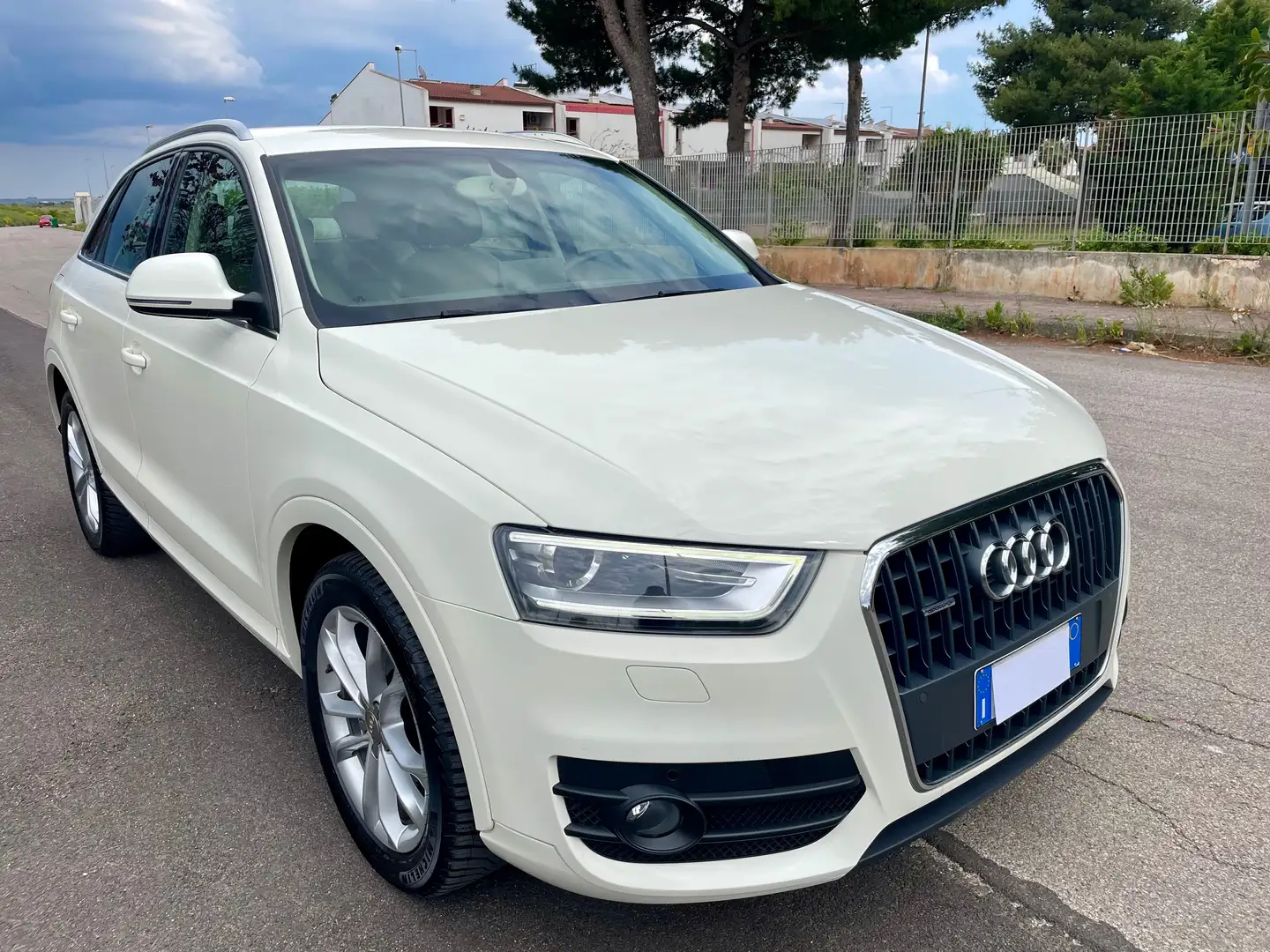 Audi Q3 Q3 2.0 tdi Advanced Plus quattro 177cv s-tronic Bianco - 1