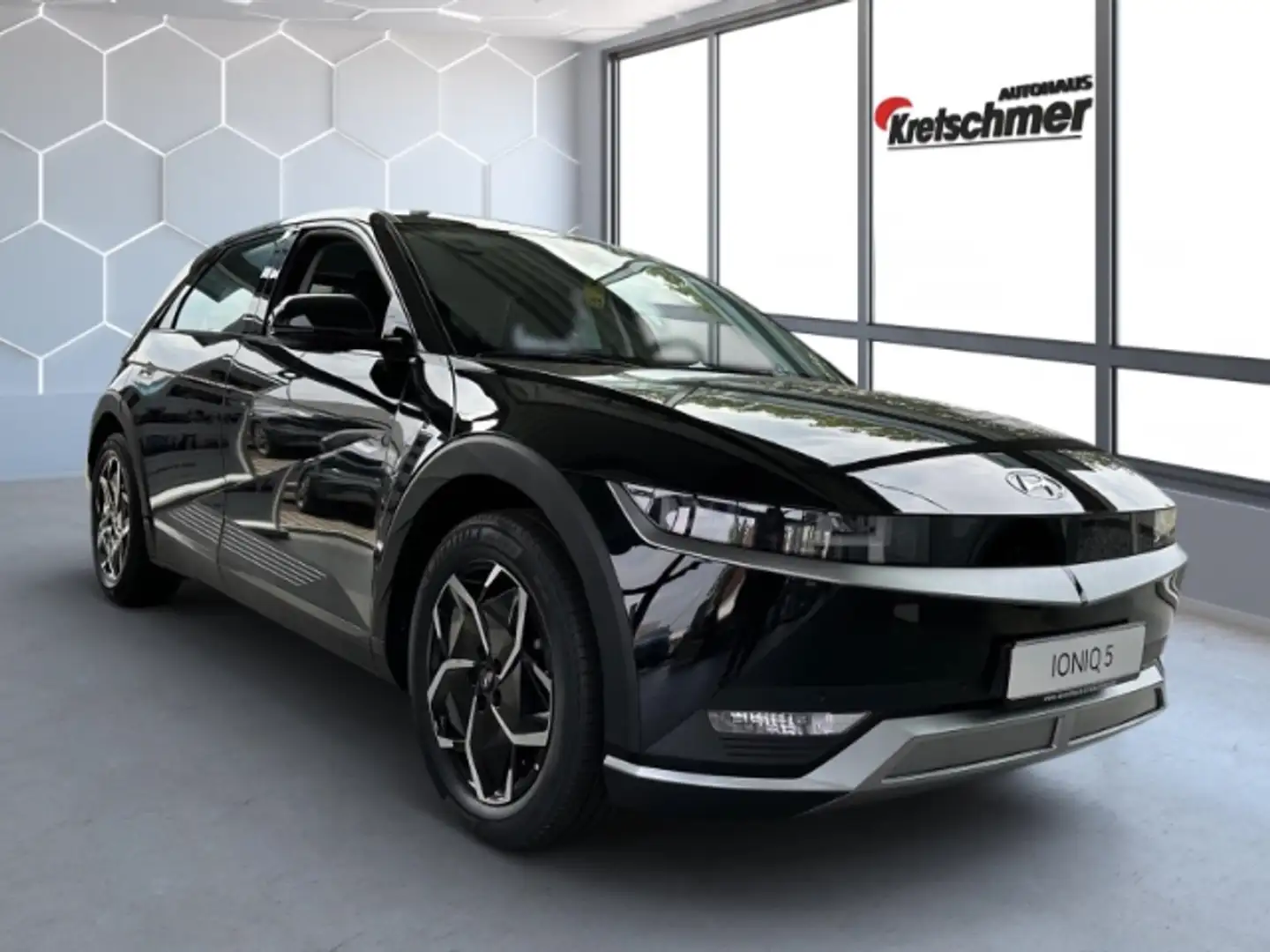 Hyundai IONIQ 5 Dynamiq Elektro 58 kWh El. HECKLAPPE WÄRMEPUMPE Schwarz - 2