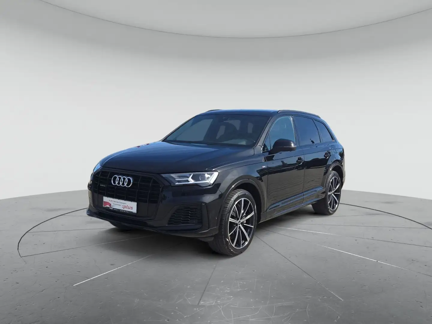 Audi Q7 S line 55 TFSI e, LEDER/360°VIEW/VIRTUAL/PARK Schwarz - 2