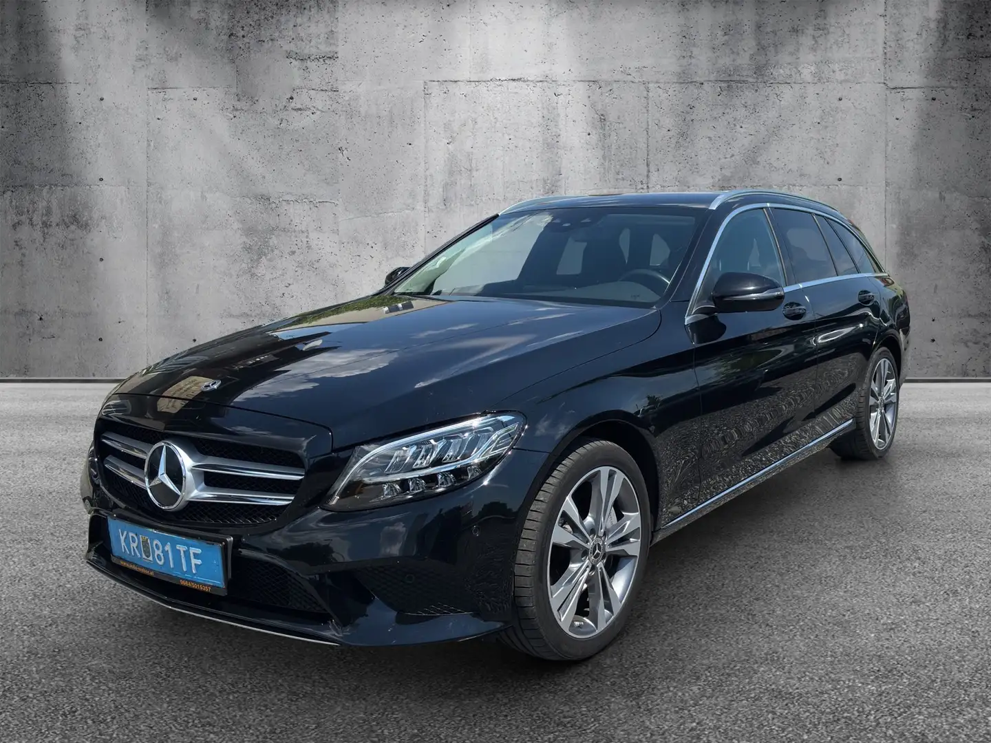 Mercedes-Benz C 300 de HYBRID  Aut. - virtuell - Distronic - Garantie Noir - 1