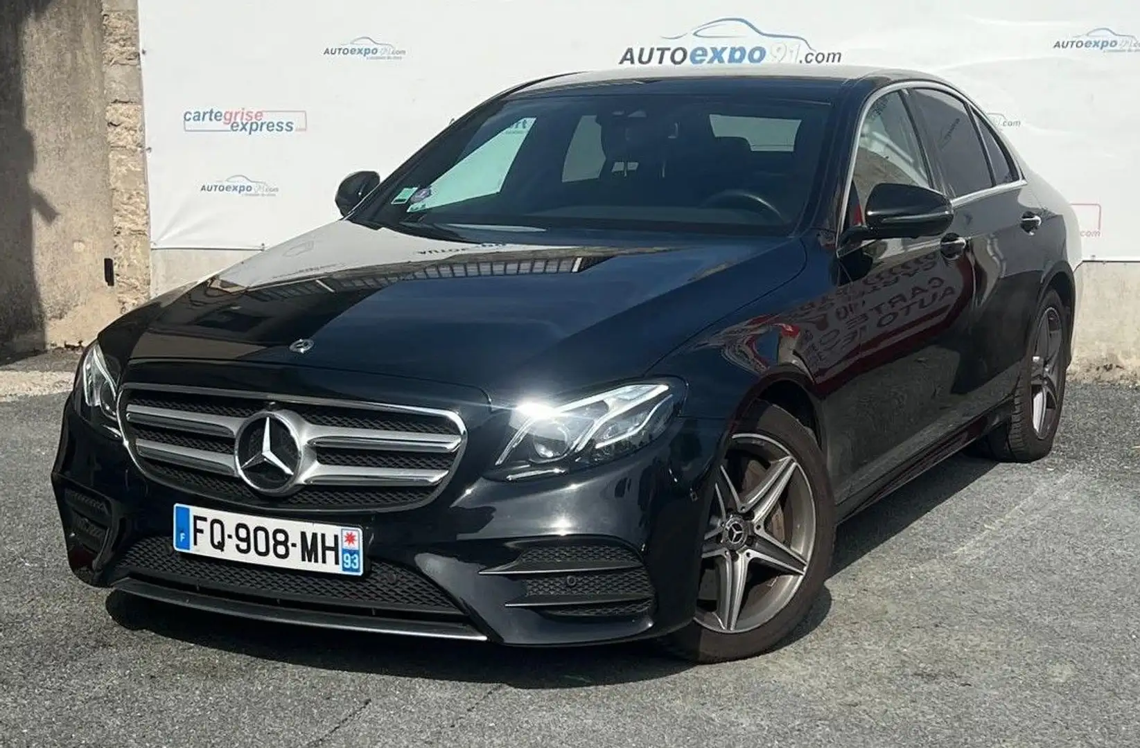 Mercedes-Benz E 50 AMG 450 367CH AMG LINE 4MATIC 9G-TRONIC EURO6D-T-EVAP- Noir - 1