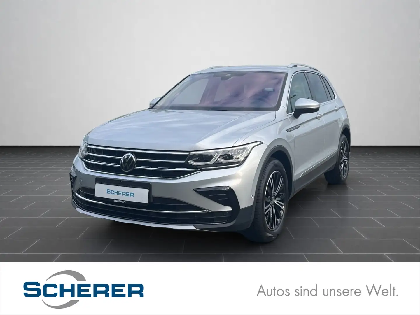 Volkswagen Tiguan 2.0 TDI Elegance Navi, IQ.Light, Massage, Silber - 1