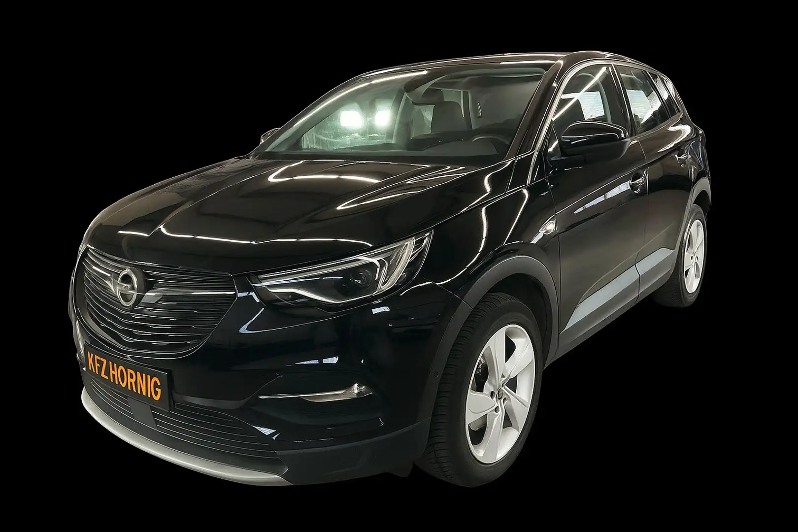 Opel Grandland X 1.2 Turbo Innovation|LED|NAVI|CAM| Schwarz - 1