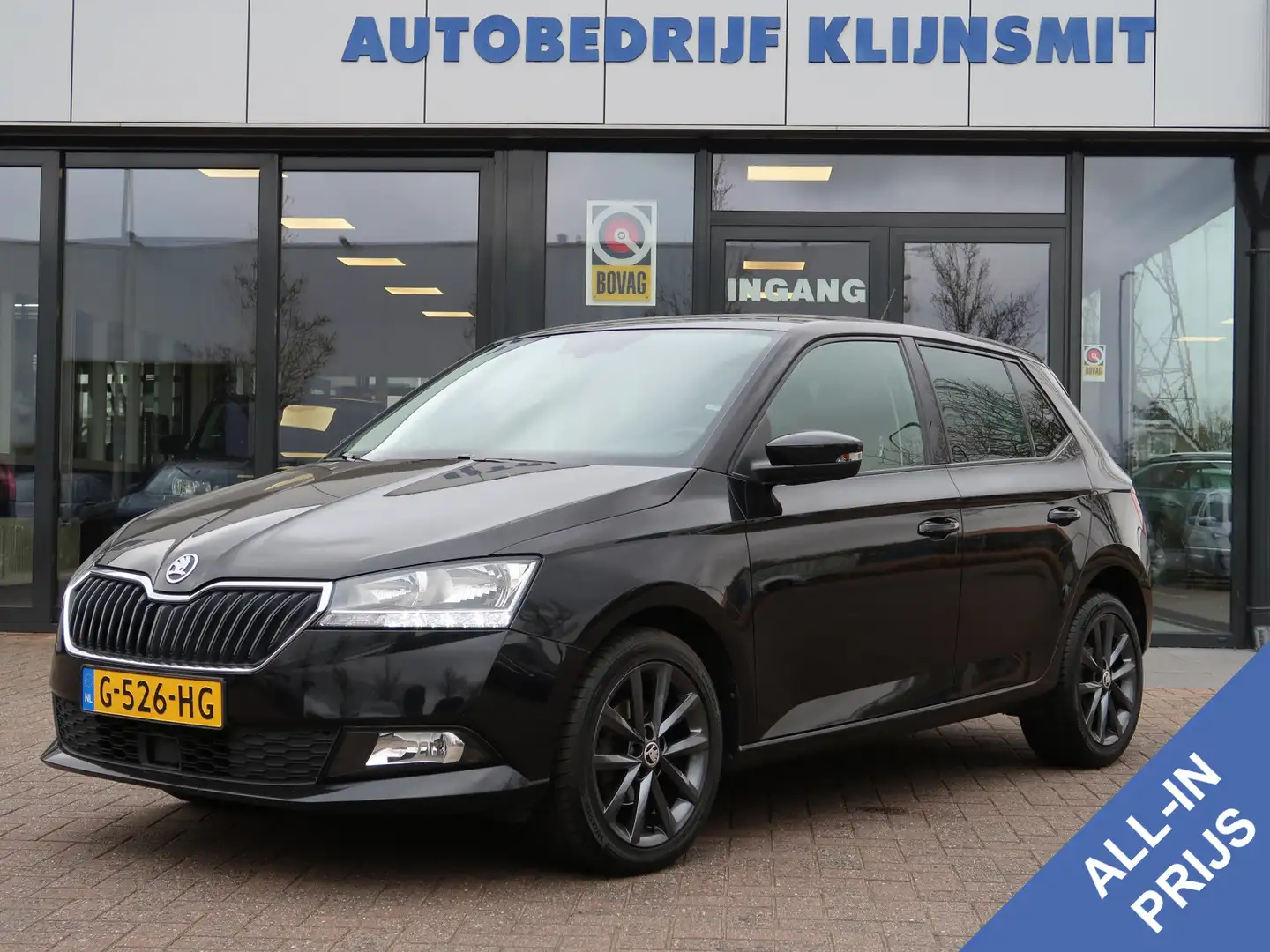 Skoda Fabia 1.0 TSI Business Edition | navigatie | stoelverw | Zwart - 1