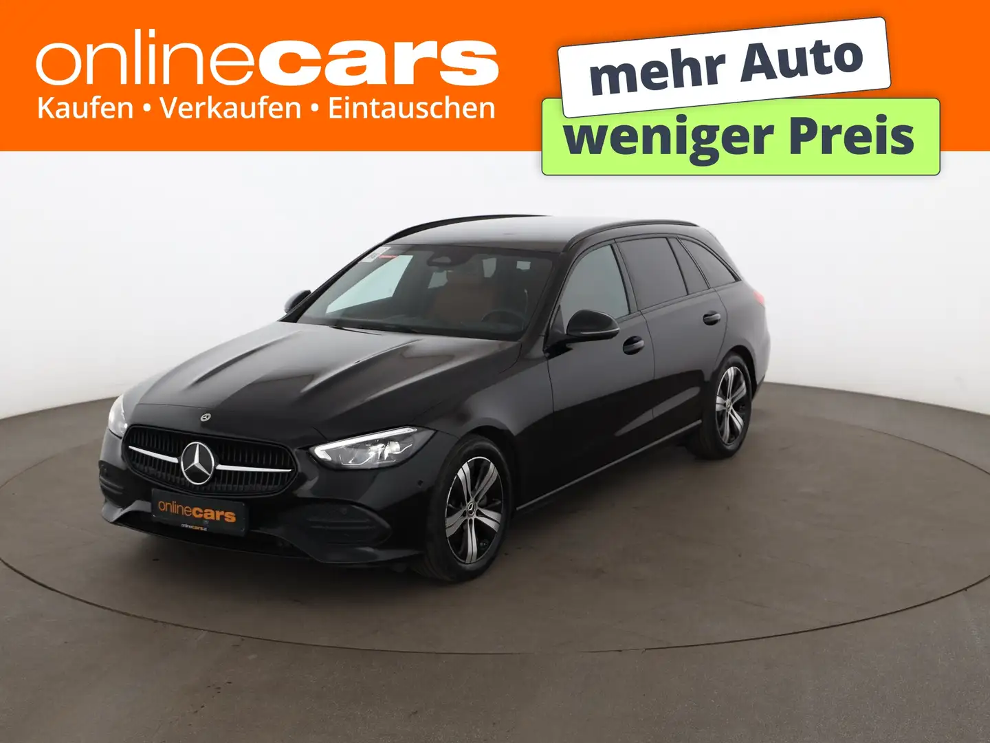 Mercedes-Benz C 220 T d Avantgarde Aut LED LEDER NAVI SITZHZG Schwarz - 1