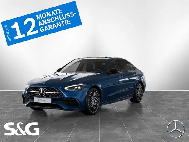 Mercedes-Benz C 220 d AMG MBUX+360°+LED+Pano+AHK+Night+Distron