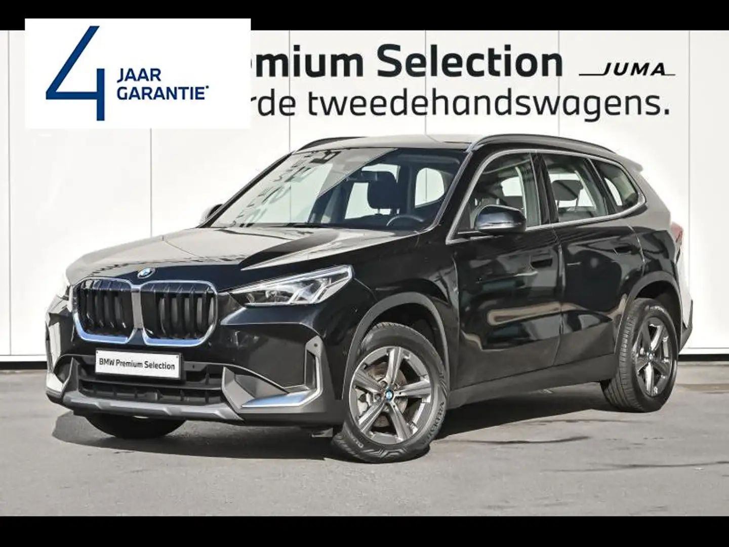 BMW X1 sDrive 18i Zwart - 1